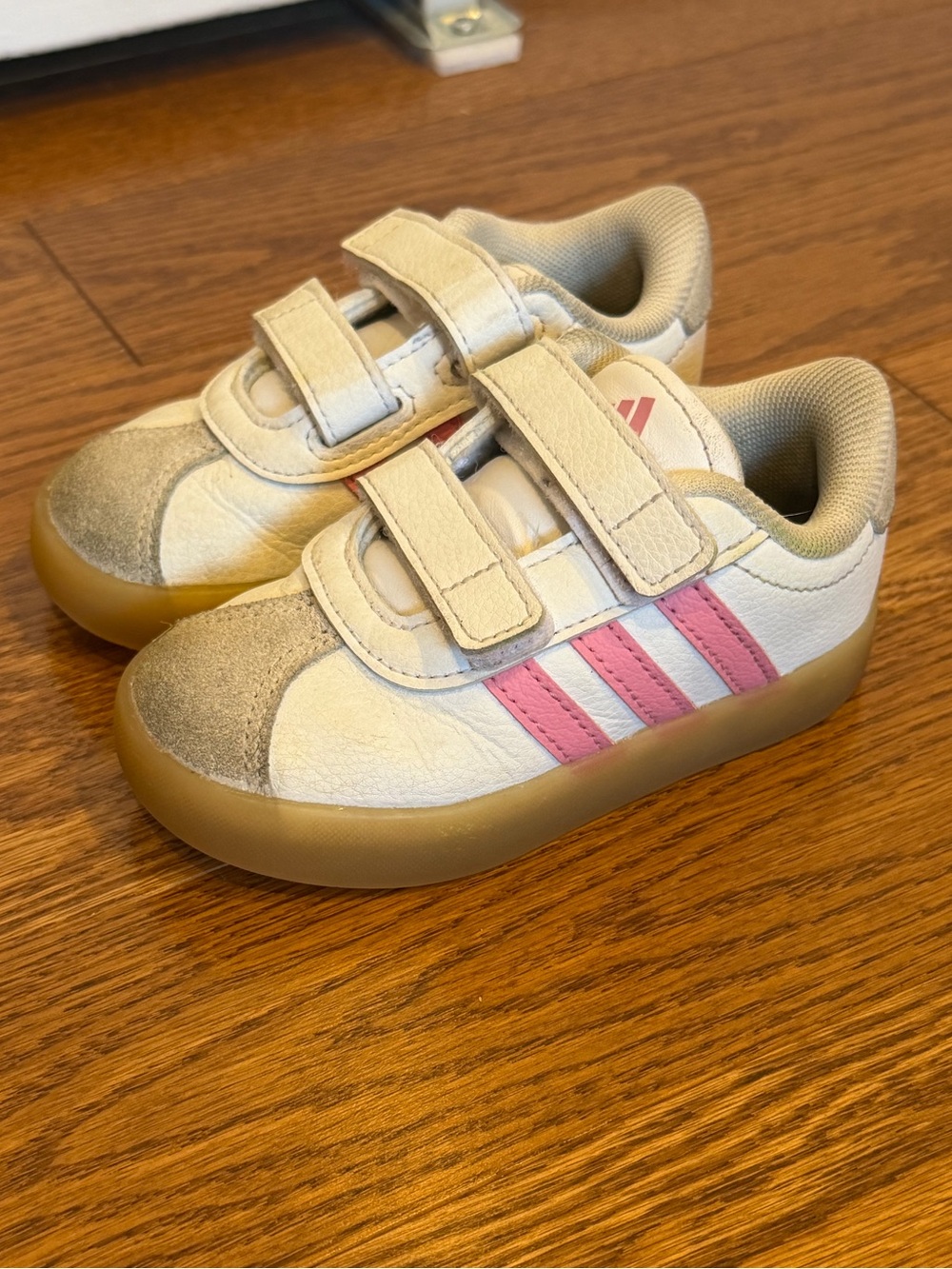 adidas Baby VL Court 3.0 Hook & Loop Shoe